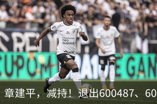 章建平，减持！退出600487、603618前10大股东！